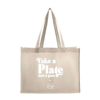"Take a Plate" - Reusable Tote