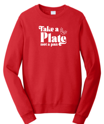 "Take a Plate" - Not So Ugly Christmas Sweater