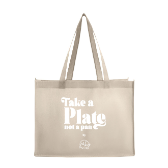 "Take a Plate"  - Reusable Tote